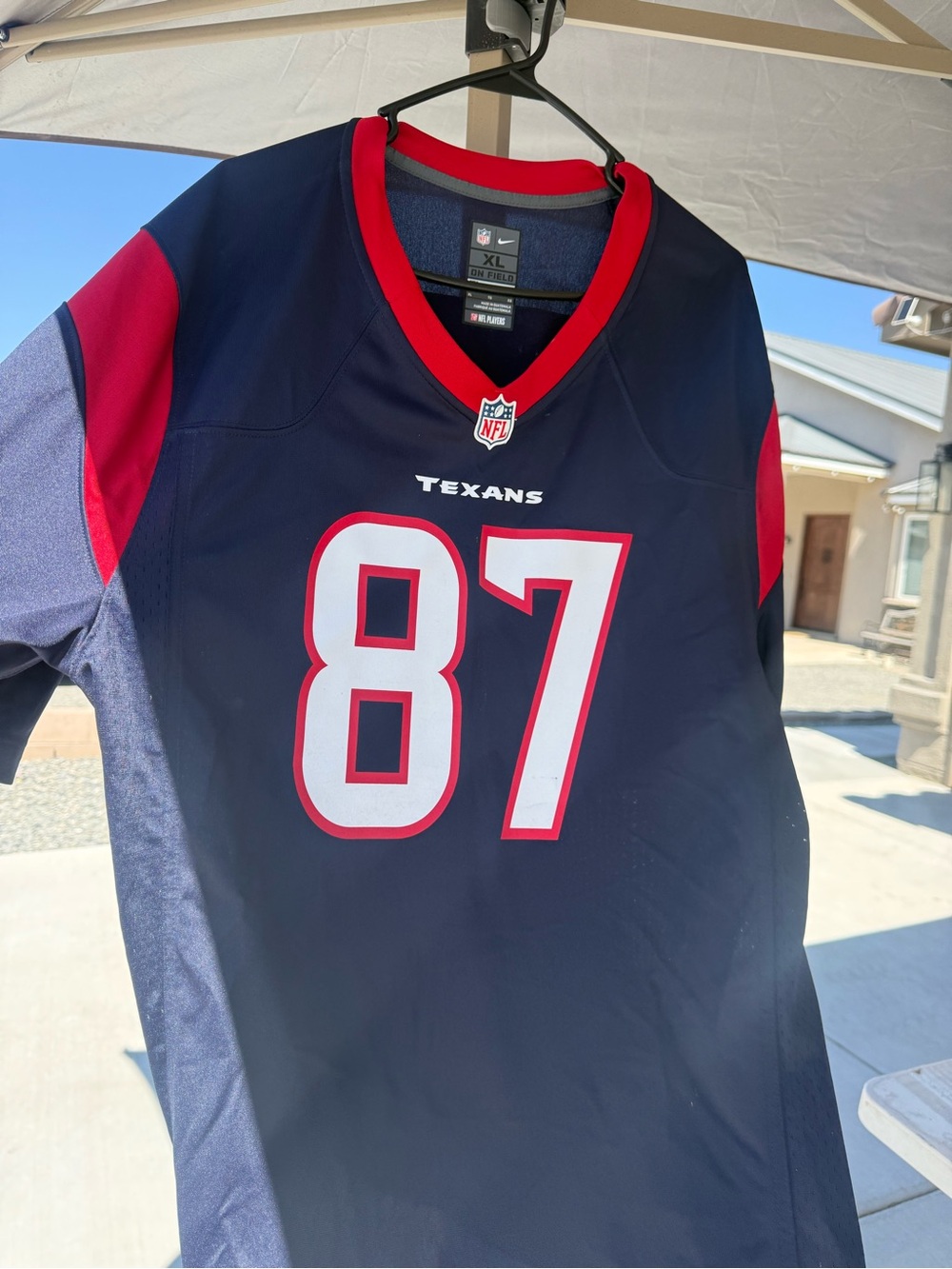 🏈 Houston Texans Bundle | Nike On Field Jersey XL + Texans Beanie 🏈
